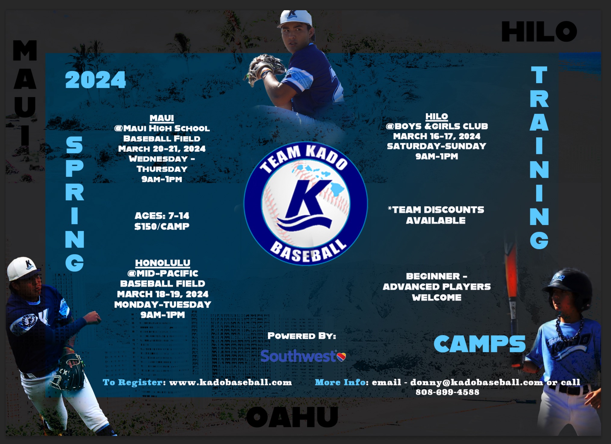 Spring Training Camps March 2024 Kado Baseball